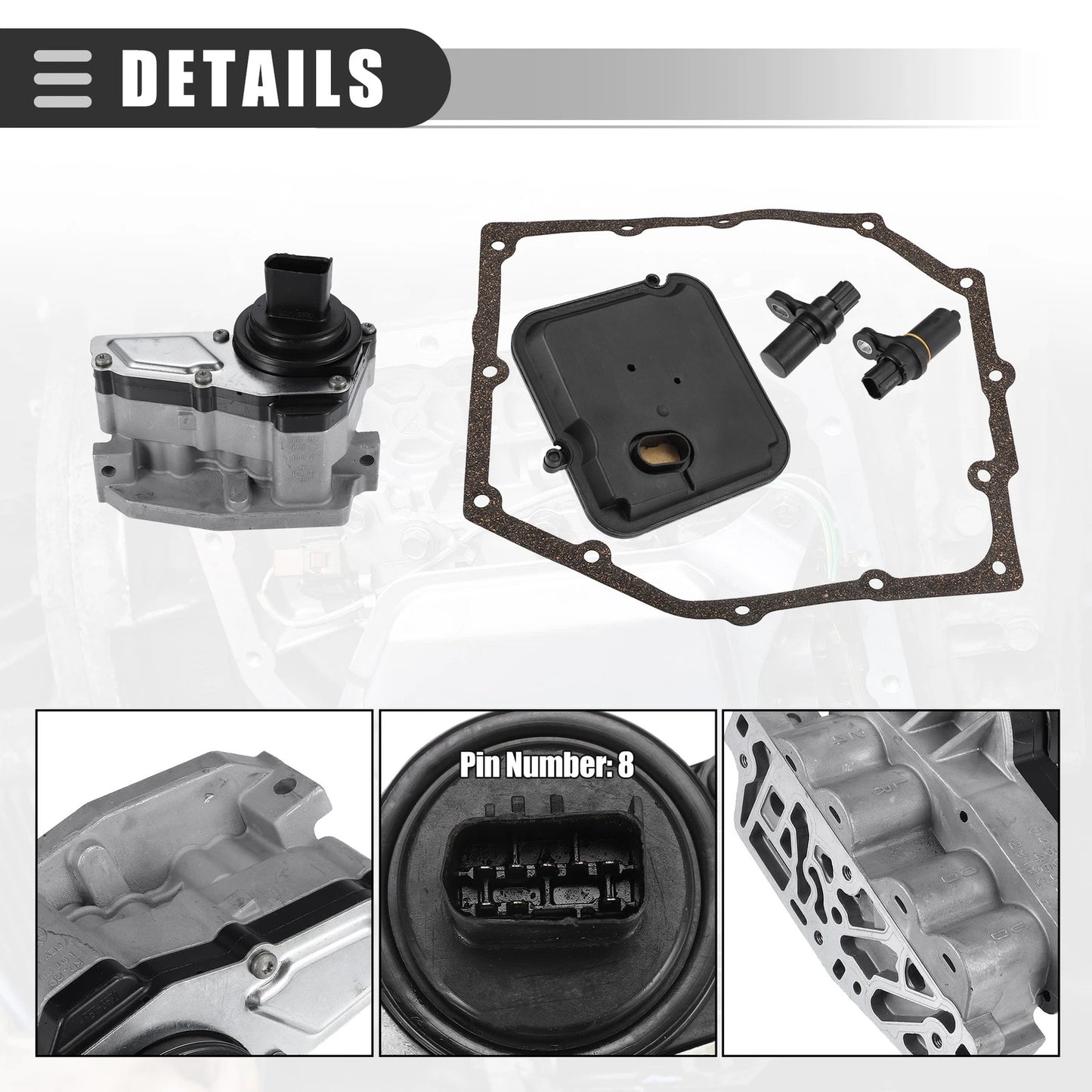 Transmission Solenoid Block Filter Kit for Chrysler 300 (2005-2011)