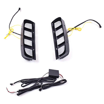 Fog Lights for 2016-2019 Honda Civic TYPE R with LED DRL