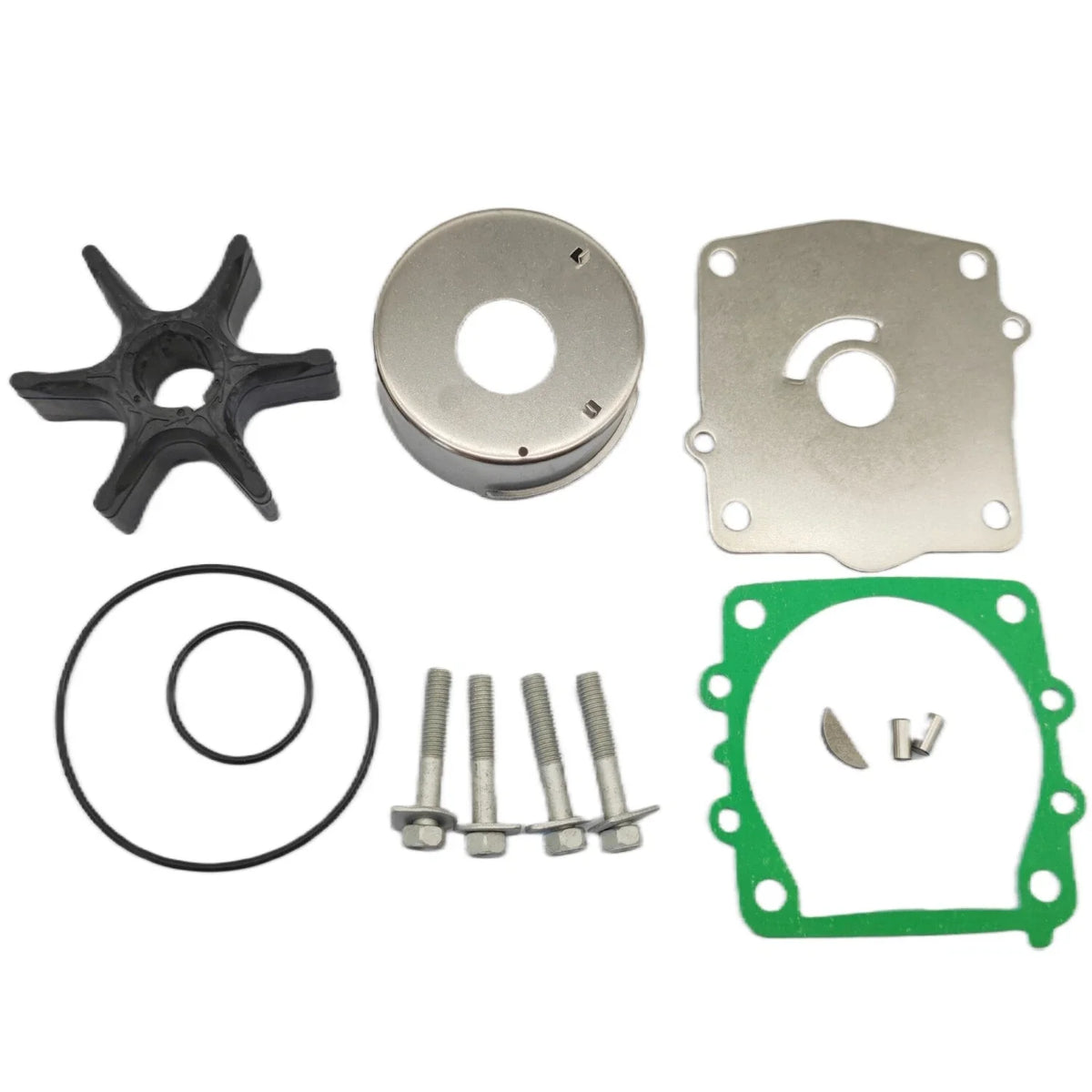 Water Pump Impeller Kit for Yamaha 2-Stroke 115 130 HP Outboard Motor