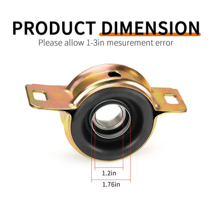 Prop Shaft Center Carrier Bearing for Polaris RZR 900 1000 Turbo (2012–2017)