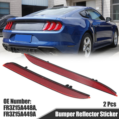 Bumper Reflector Stickers for Ford Mustang (2015-2017)