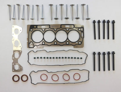 Head Gasket Set Bolts Valves for Peugeot Partner