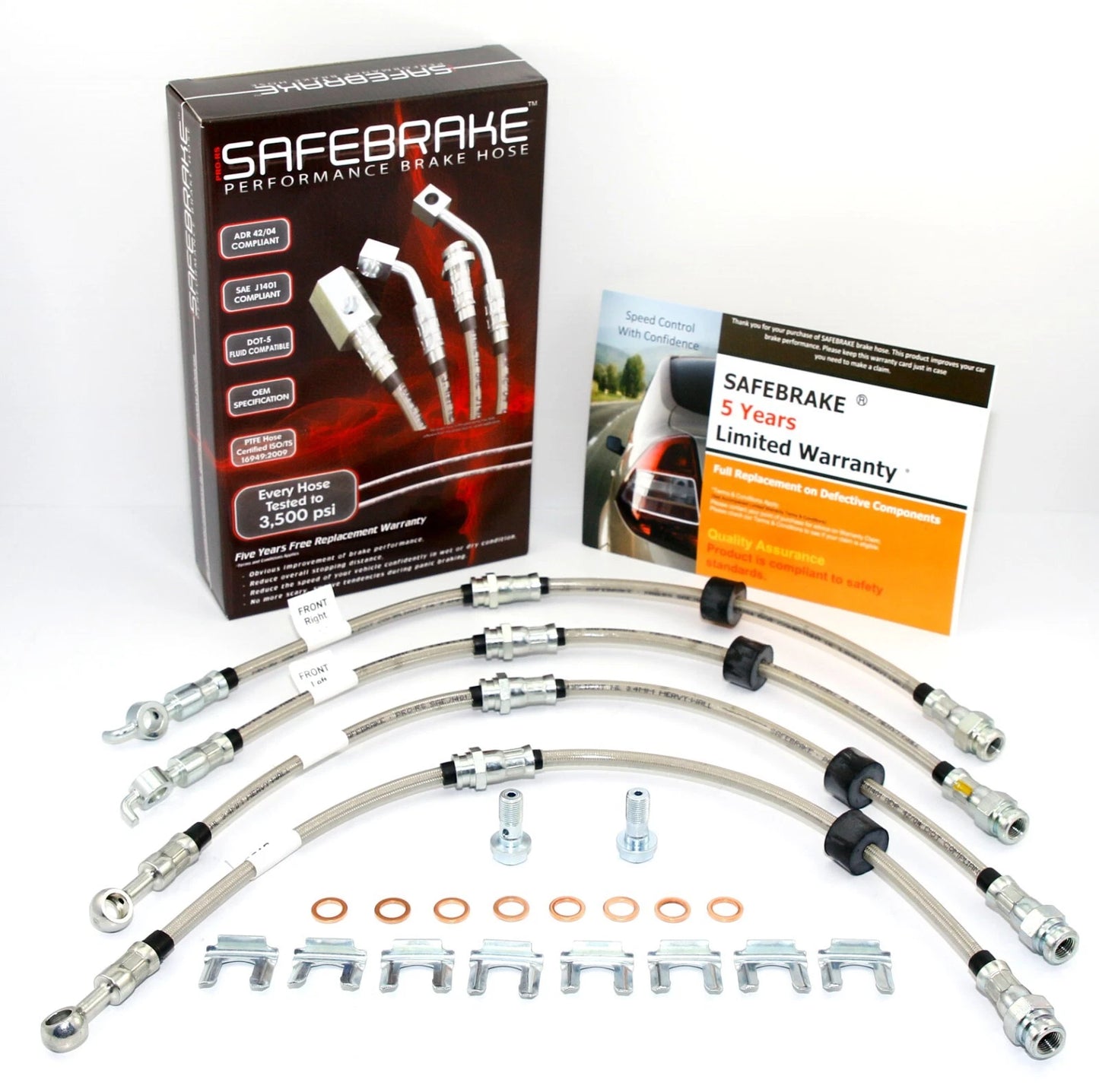 Brake Line Kit for Mazda CX-7 2.2D, 2.3L, 2.5L (2006-2014)