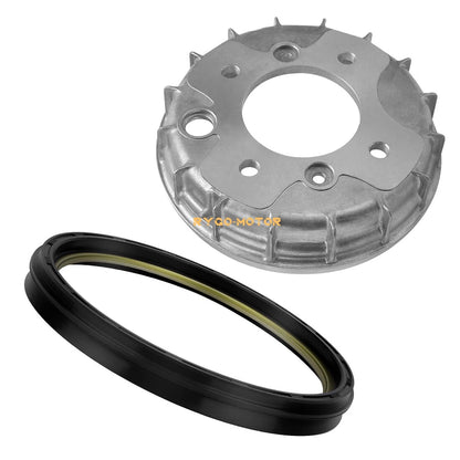 Front Brake Drum Hub Dust Seal Kit for Honda TRX400FW Foreman (1995–2001)