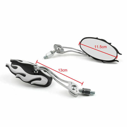 8mm/10mm Universal Rearview Mirror for Motorcycle (F2)