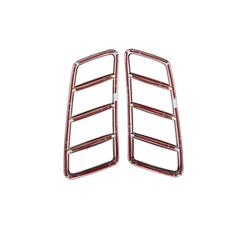 Chrome Engine Hood Air Outlet Vent Trim Cover Frame Fit For Benz GLE ML GL
