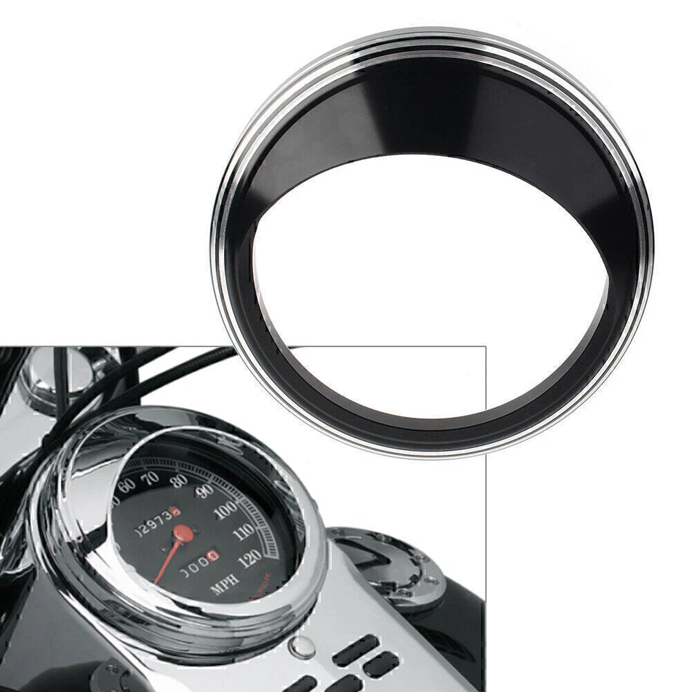 5" Speedometer Gauge Bezel Covers for Harley Road Glide Custom (2015-2023)