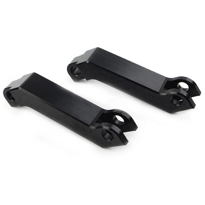 Cut Male Mount Foot Peg Extensions for Harley Sportster, Softail, Road King