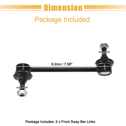 2 x Front Stabilizer Sway Bar Links Kit for Ford Fusion (2011-2012)