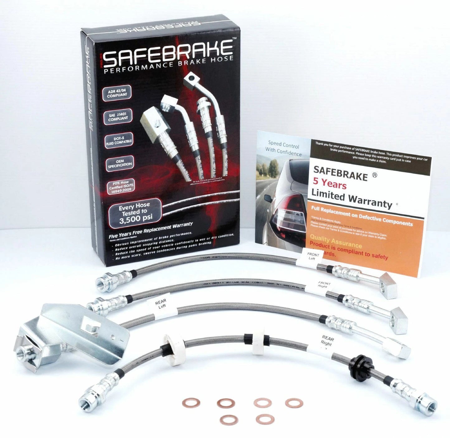 Brake Line Kit for Fairmont AU1 Wagon (1998-2000) - Brake Upgrade Hoses
