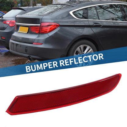Rear Right Bumper Reflector for BMW 535i GT (2010-2013) Red