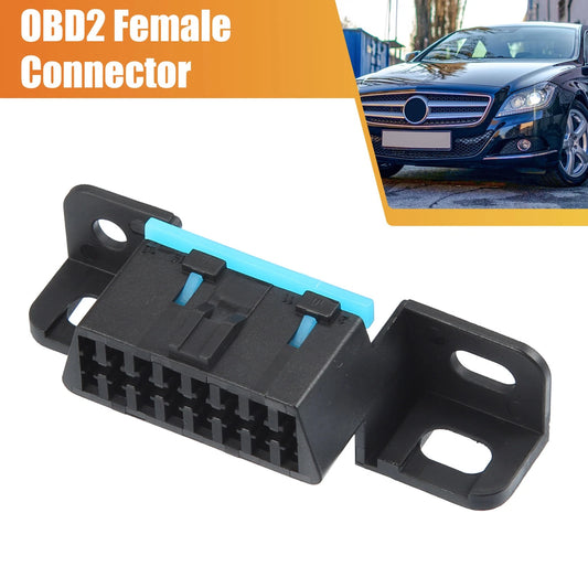 16 Pin OBD Female Connector 2 x Plug Shell with Terminals for Jeep