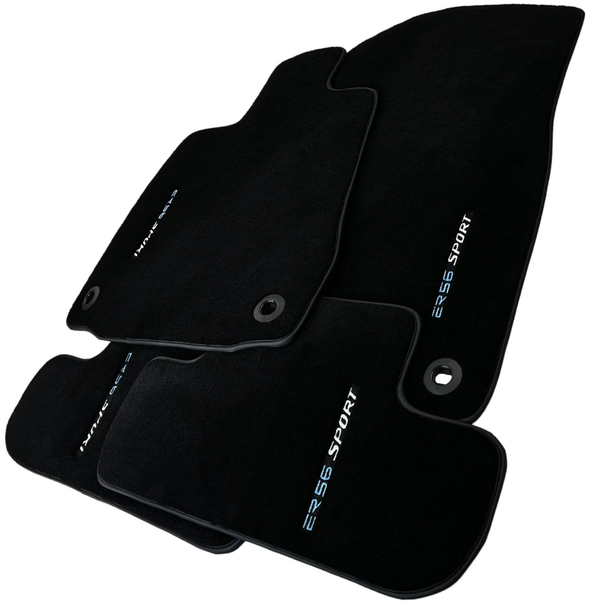 Floor Mats for Lexus GX 470 2003-2009 Black Tailored Carpets with Emblem