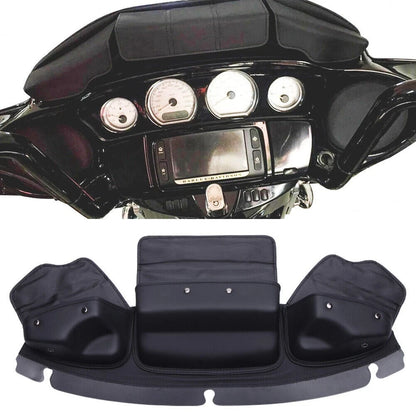 3 Pouch Windshield Bag for Harley Electra Glide Touring (2014-2023)