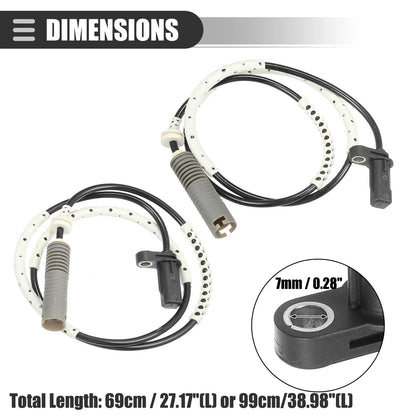 ABS Sensor  for BMW 128i L6 3.0L E82 (2008-2013)