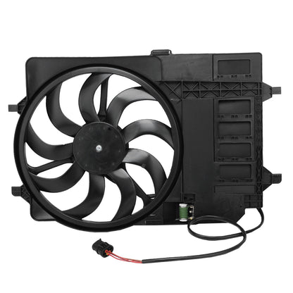 Radiator Condenser Cooling Fan Assembly for MINI Cooper S R50 R53 R52 (2002-2006)