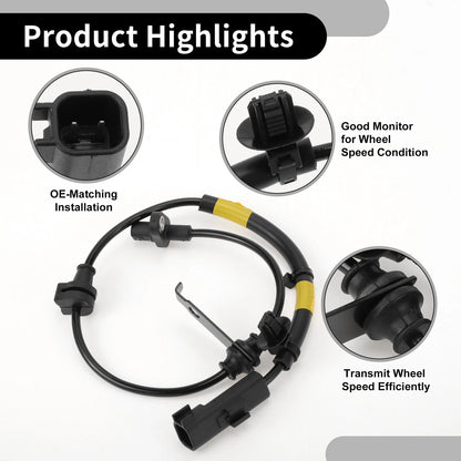 ABS Wheel Speed Sensor for Ford Edge 2015-2018 (Rear Left or Right)