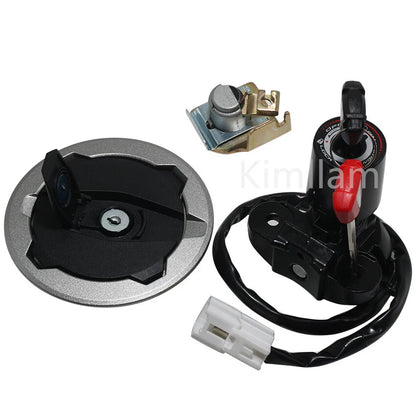 Ignition Key Switch Lock Set for Kawasaki Ninja 400, Z400 (2018-2023)