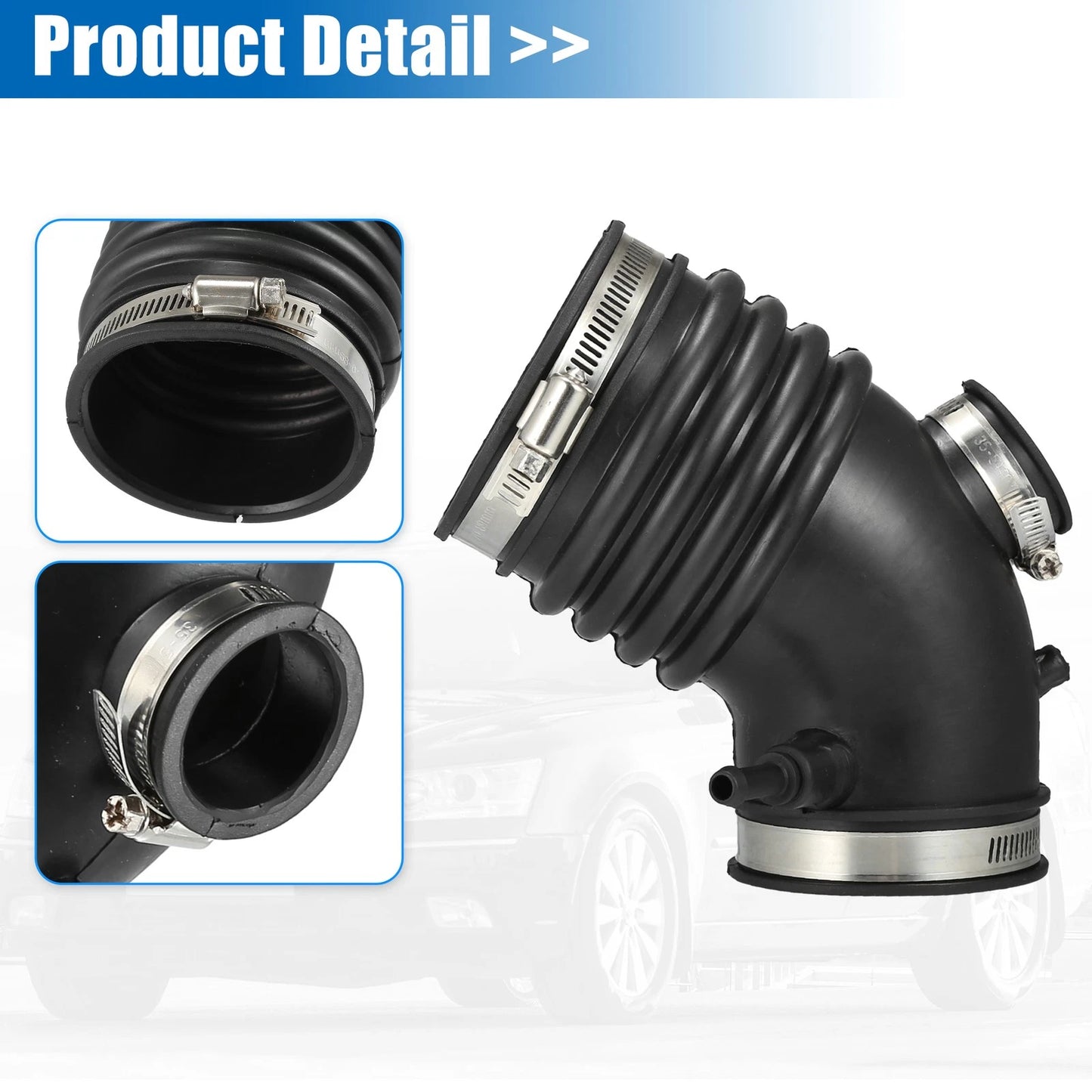 Air Cleaner Intake Hose w/ Clamps for Kia Optima (2000-2005)