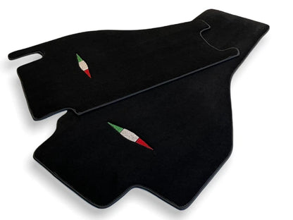 Floor Mats for Pagani Zonda Black Carpets Set RHD (Limited Edition)
