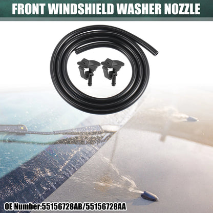 Auto Windshield Washer Nozzle Set for Jeep (2011-2018)