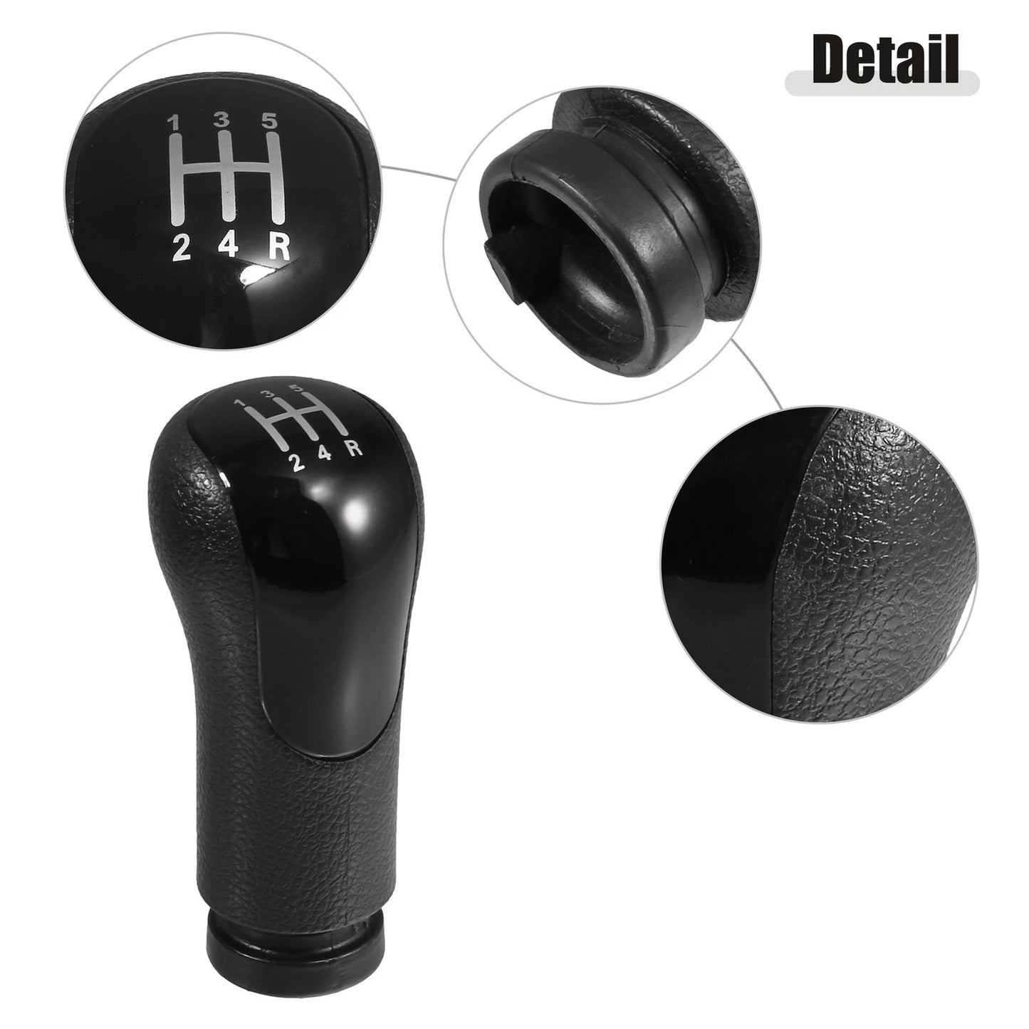 5 Speed Manual Gear Stick Shift Knob for Ford Fiesta Fusion Transit (2009-2023)