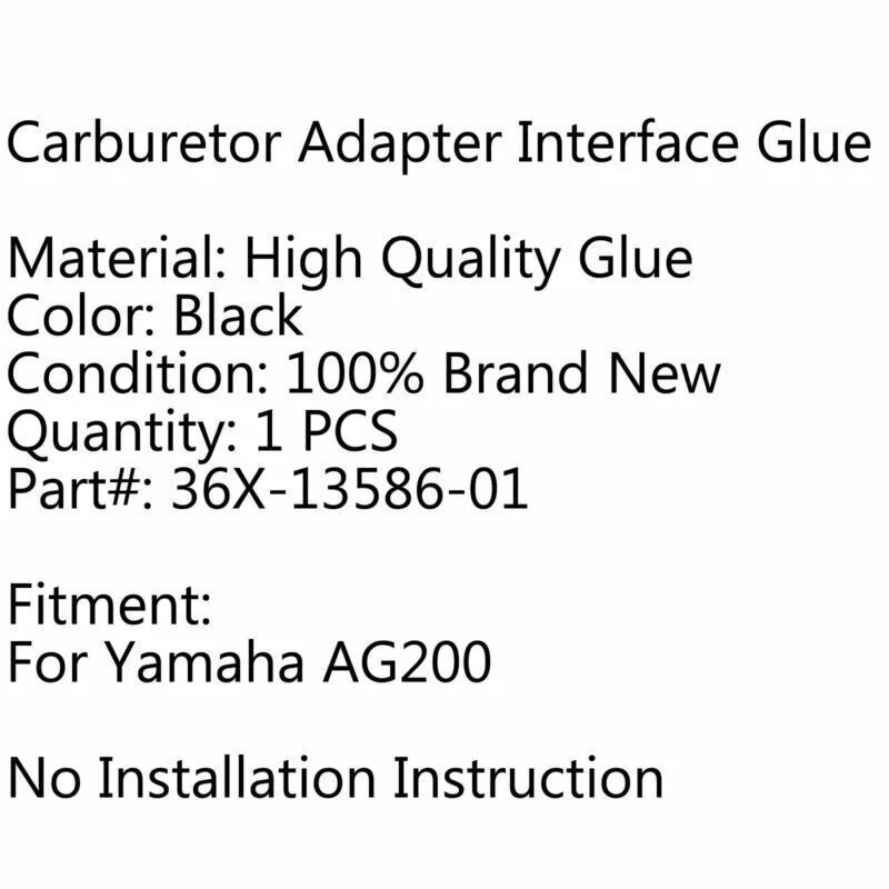 Intake Manifold Carburetor for Yamaha AG200 (2000-2005)