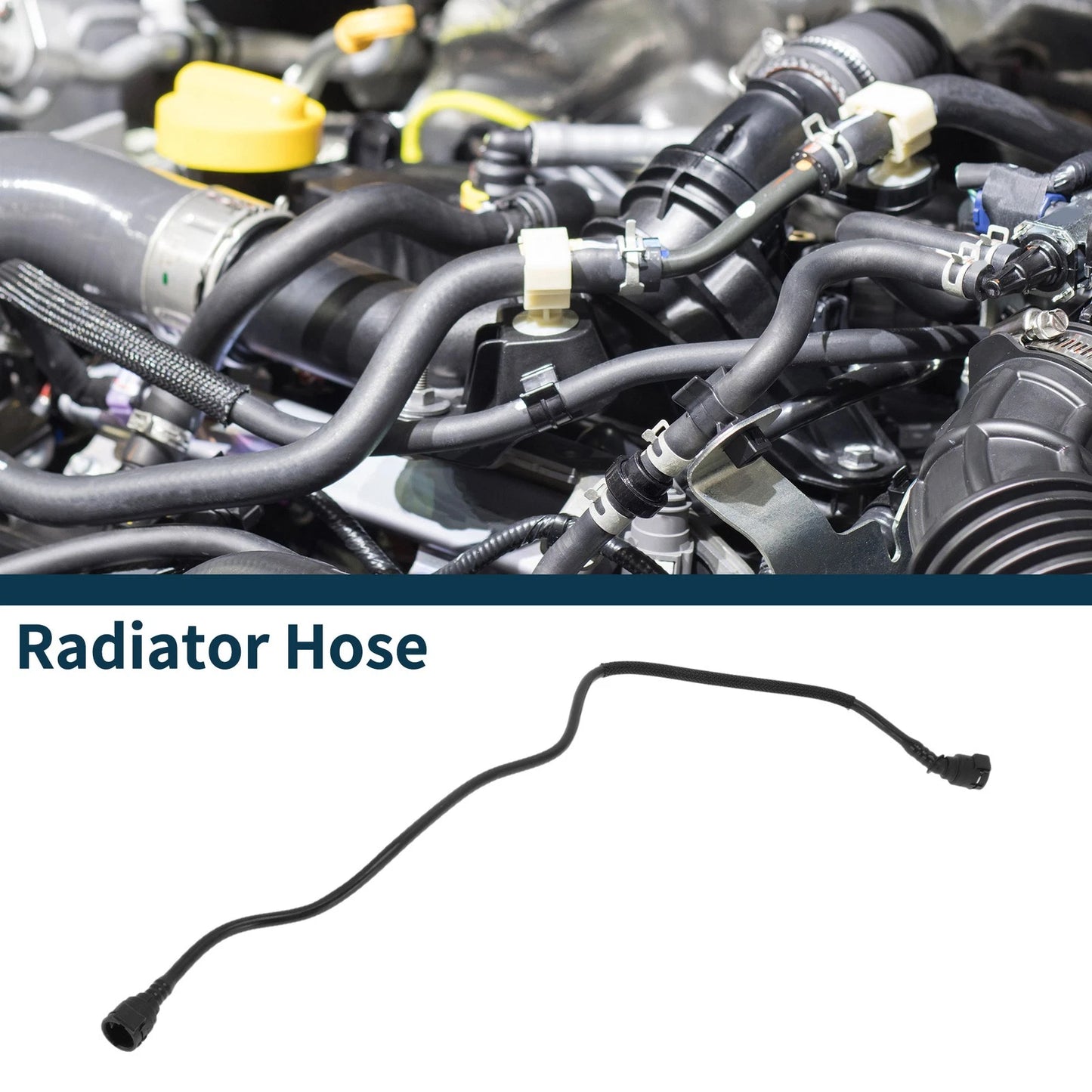 Radiator Hose for BMW 4 Series 2021-2024 Rubber Coolant Pipe