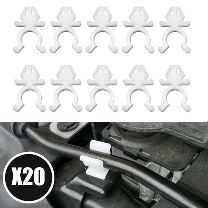 10 x Bonnet Hood Rod Holder Clips Nissan Pathfinder Navara Skyline X-Trail