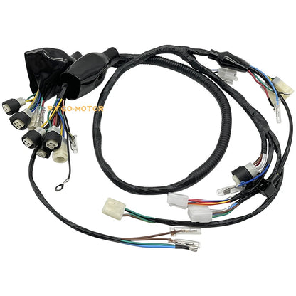 Wire Harness for Yamaha Warrior 350 YFM350X & Moto-4 250 YFM250 (1987–1989)