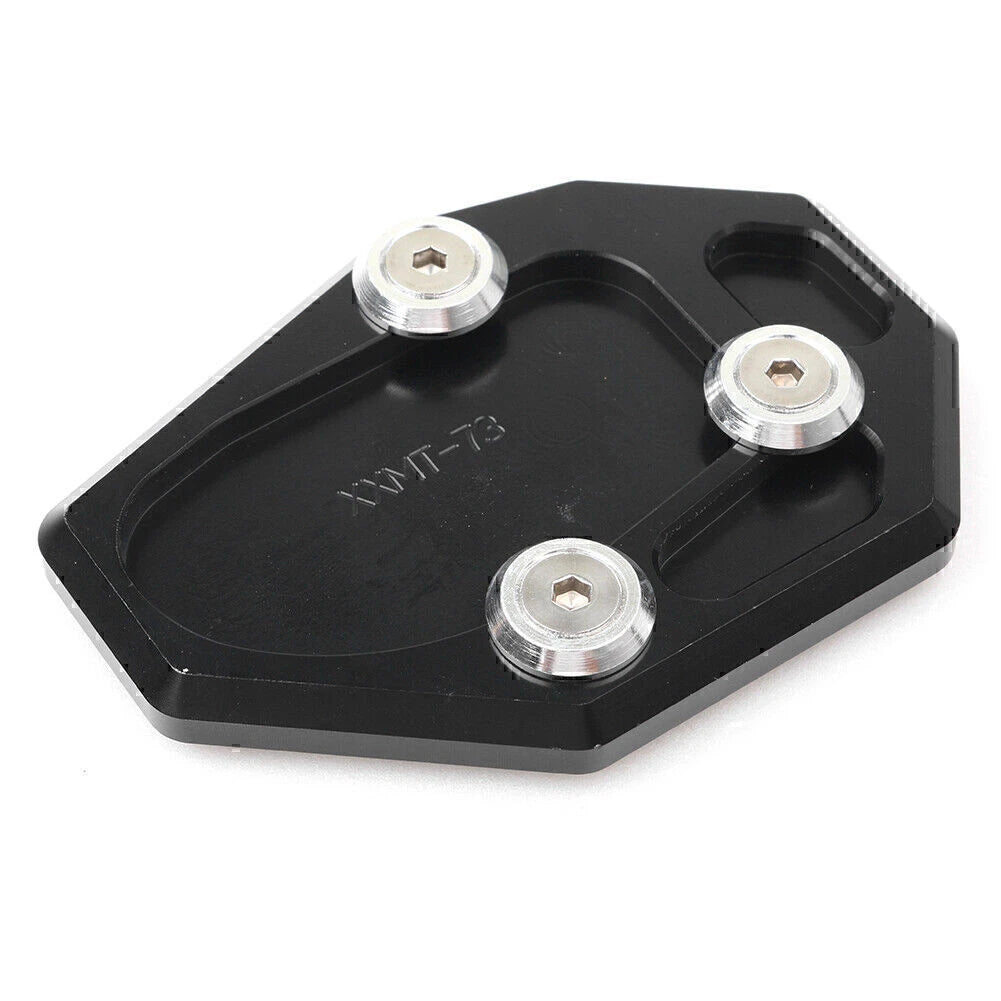 Sidestand Kickstand Extension Pad for Yamaha FZ6R (2009-2015) Black