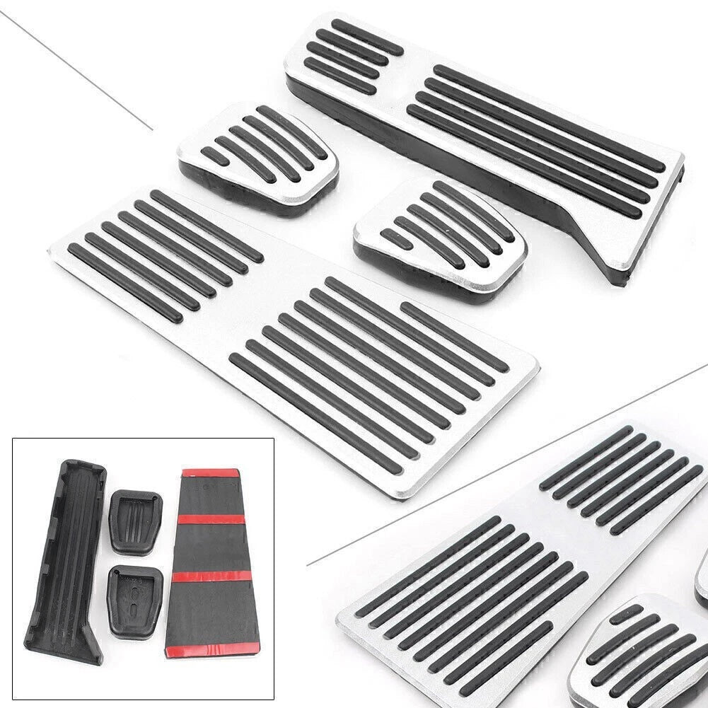 Fuel Gas Brake Clutch Foot Pedals Kit for Mazda 3 6 CX-5 CX-9 (2004-2023)
