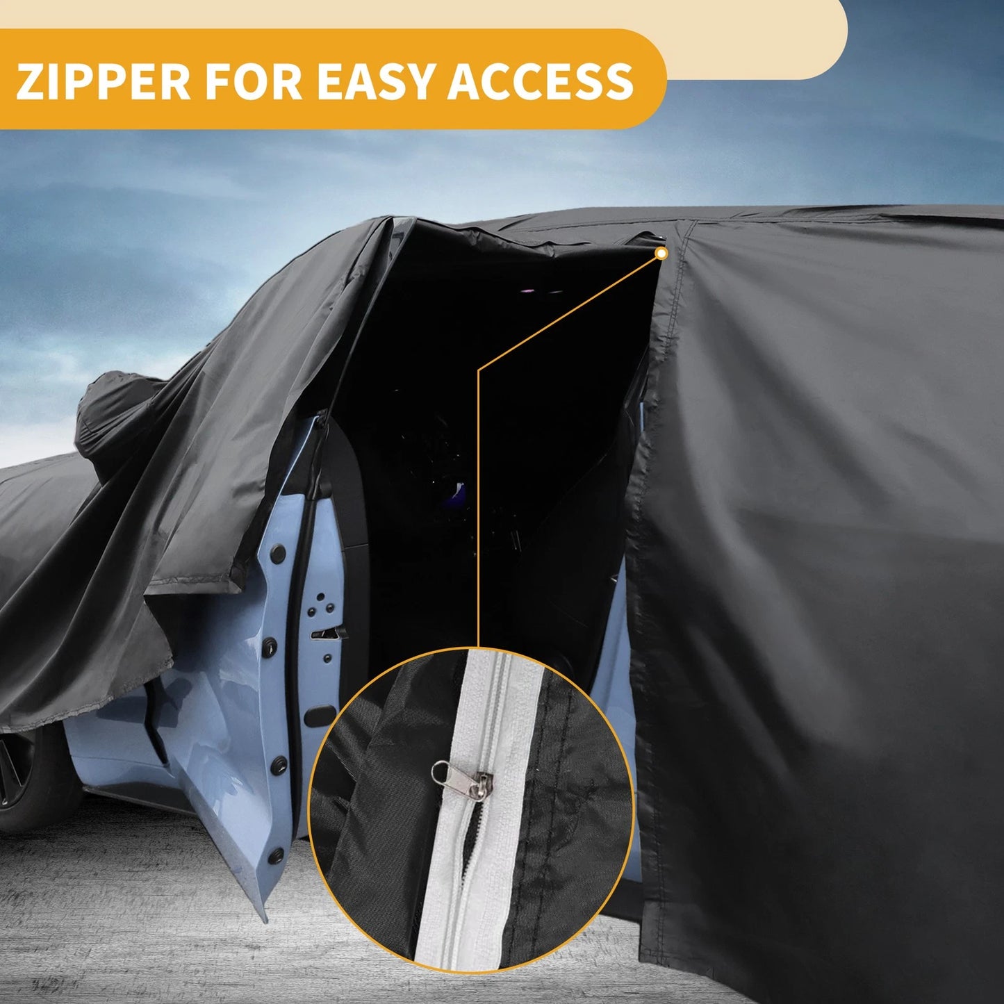 Waterproof All Weather Car Cover for Toyota Prius Hatchback (2010-2023)