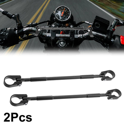 2 x 22mm Aluminum Balance Bar Crossbar Handlebar for Motorcycle