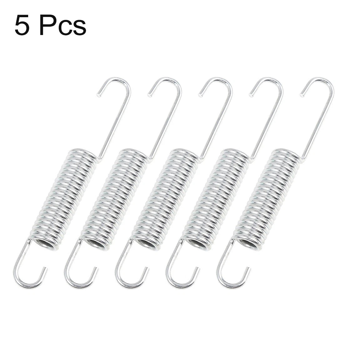 5pcs Silver Tone Main Bracket Kickstand Return Spring for GS125