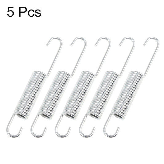 5pcs Silver Tone Main Bracket Kickstand Return Spring for GS125
