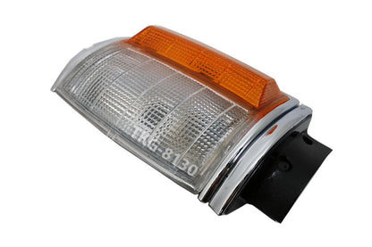 Front Corner Side Light Lamp Chrome for Toyota Hilux (1984-1988)