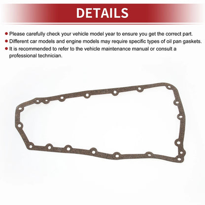 Oil Pan Gasket for Nissan Juke, Sentra (2011-2017, 2007-2012)