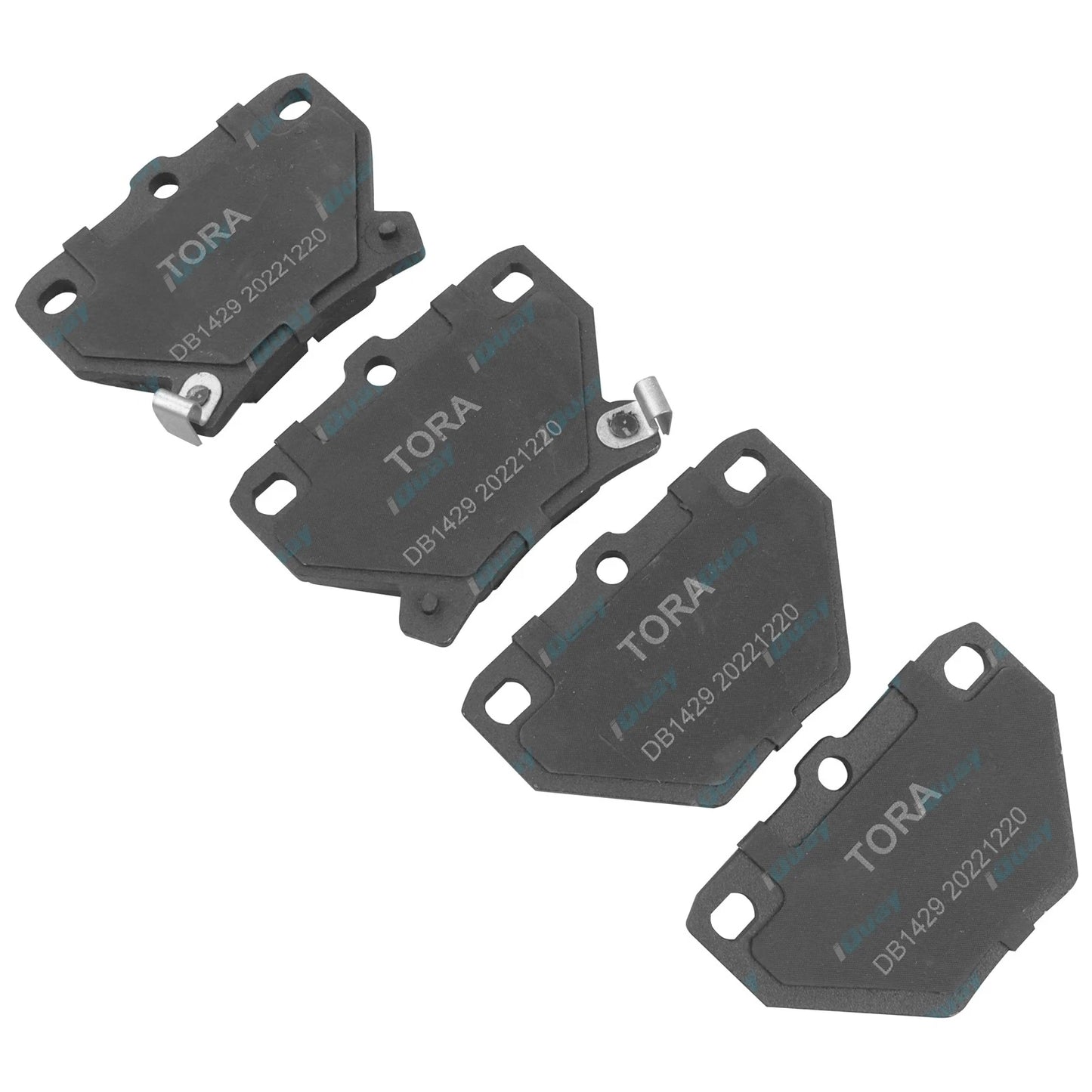 Rear Ceramic Brake Pad Set for Toyota Celica ZZT231R 1999-2005 4cyl 1.8L 2ZZ-GE