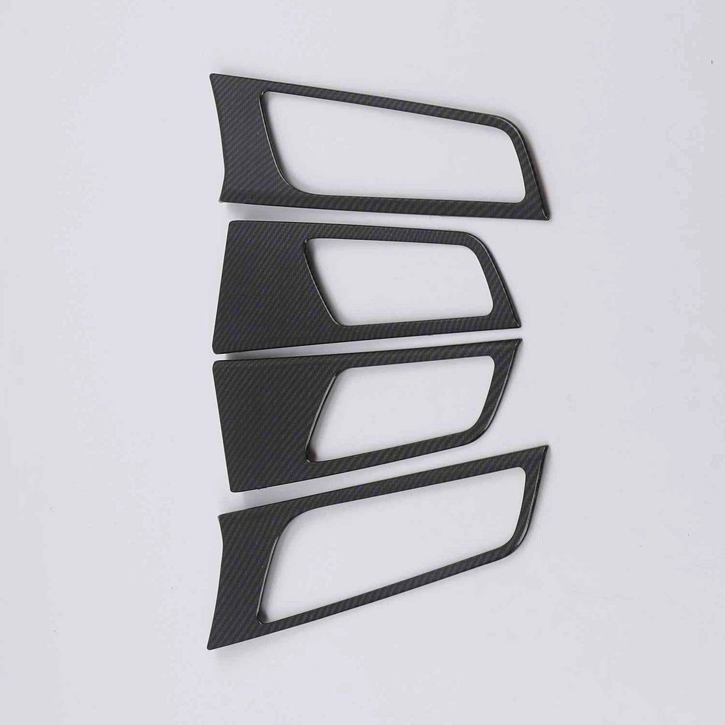 Inner Door Handle Bowl Lid Carbon Fiber Cover Trim for Hyundai Tucson (2016-2020)