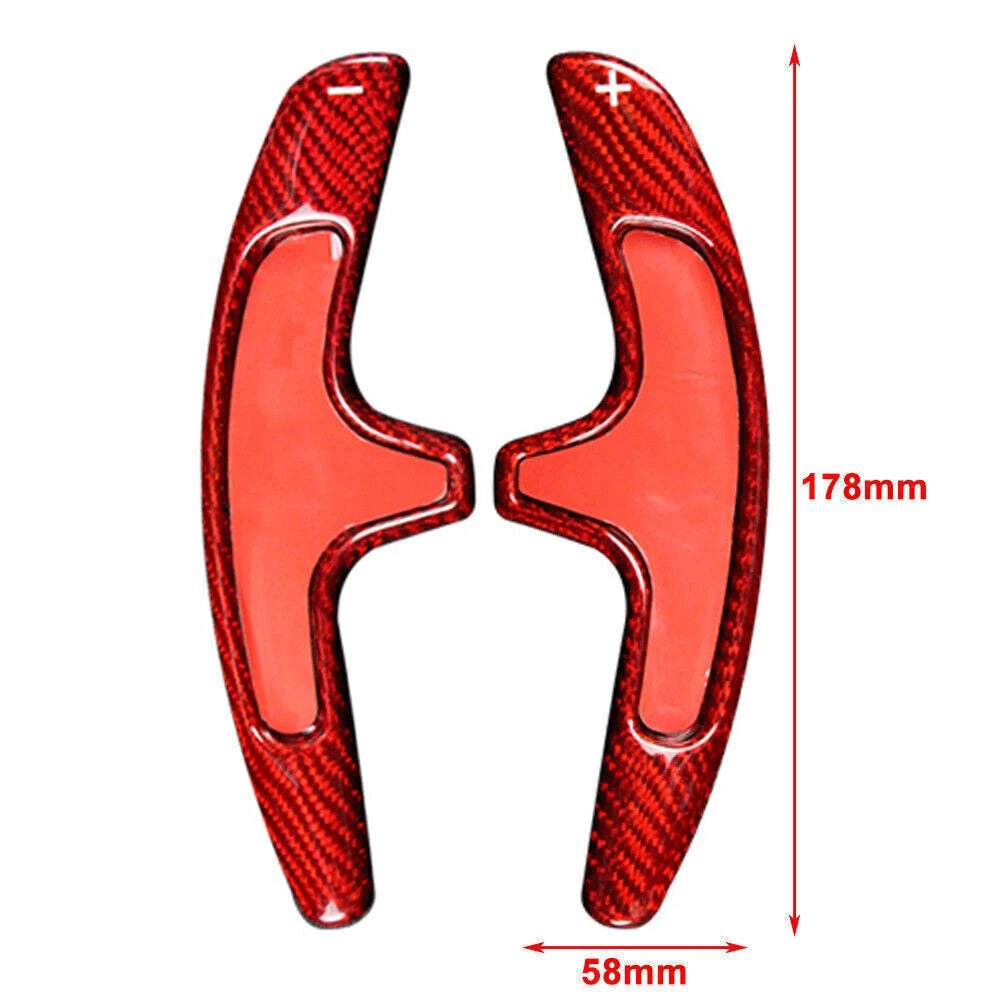 Steering Wheel Shift Paddle Extensions for Porsche 911 Cayman 981 Carrera (2012-2019)