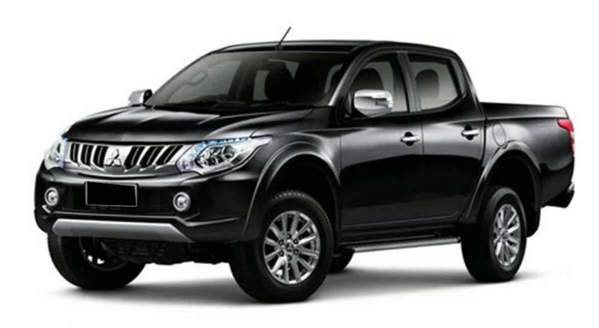 4 x Black Door Handle Bowl Trim for Mitsubishi L200 Triton (2015-2020)