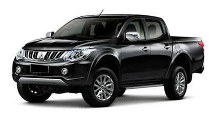 4 x Black Door Handle Bowl Trim for Mitsubishi L200 Triton (2015-2020)