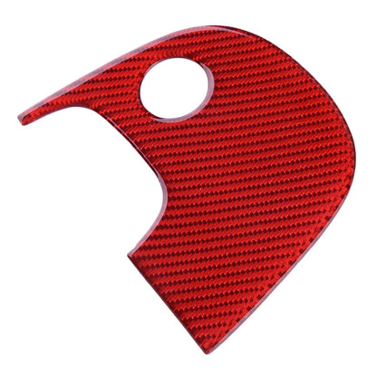 Carbon Fiber Red Gear Shift Cover Trim for Chevrolet Corvette C5 (1998-2004)