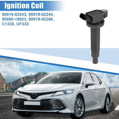 Ignition Coil for Toyota Camry, Scion (2002-2011) - 2 x 90919-02243, 90919-02244