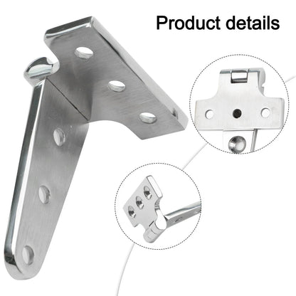 High Strength T Hinges for Boats 316 Stainless Steel with Screws