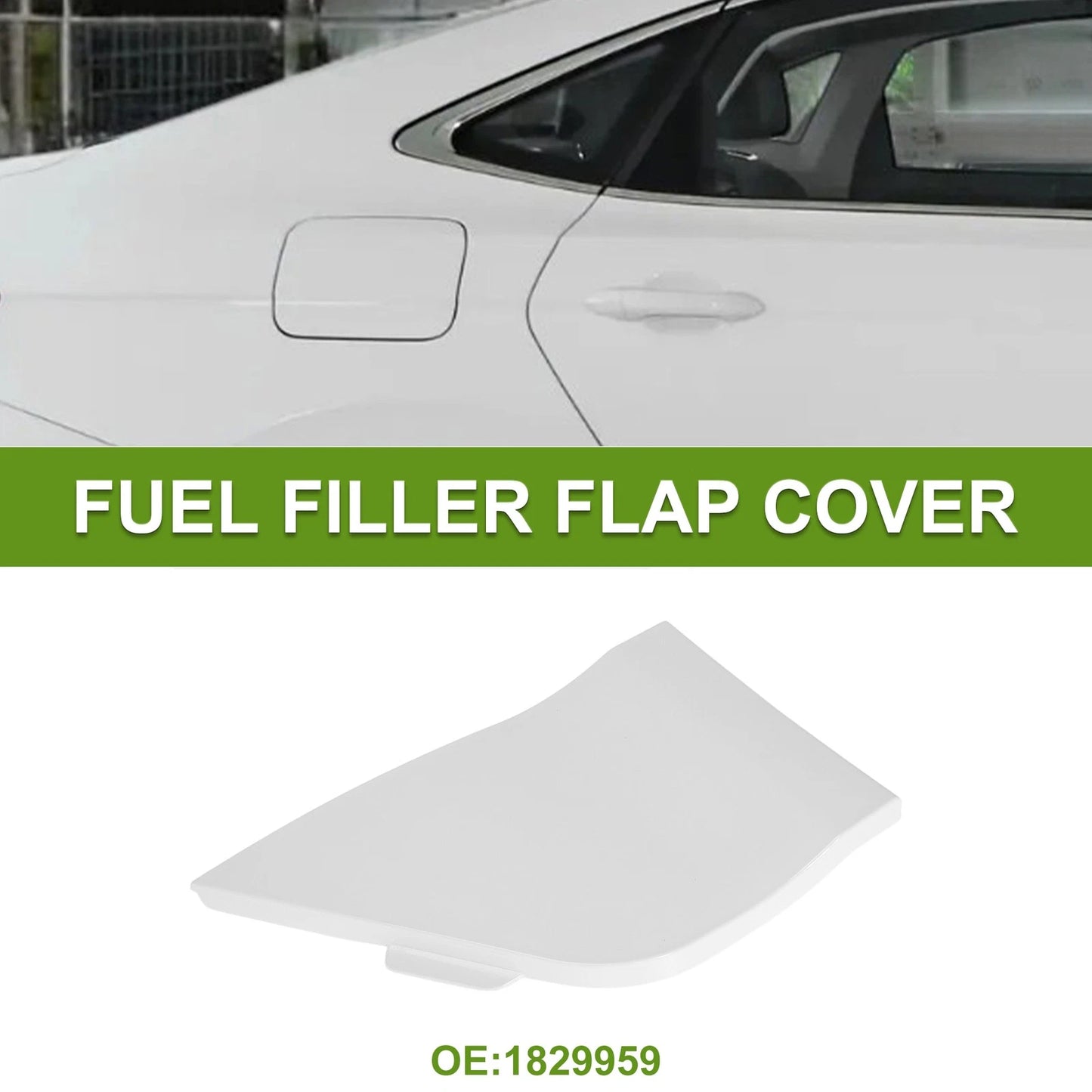 Fuel Tank Door Cap for Ford Transit MK8 2014-2024 Fuel Filler Flap Cover