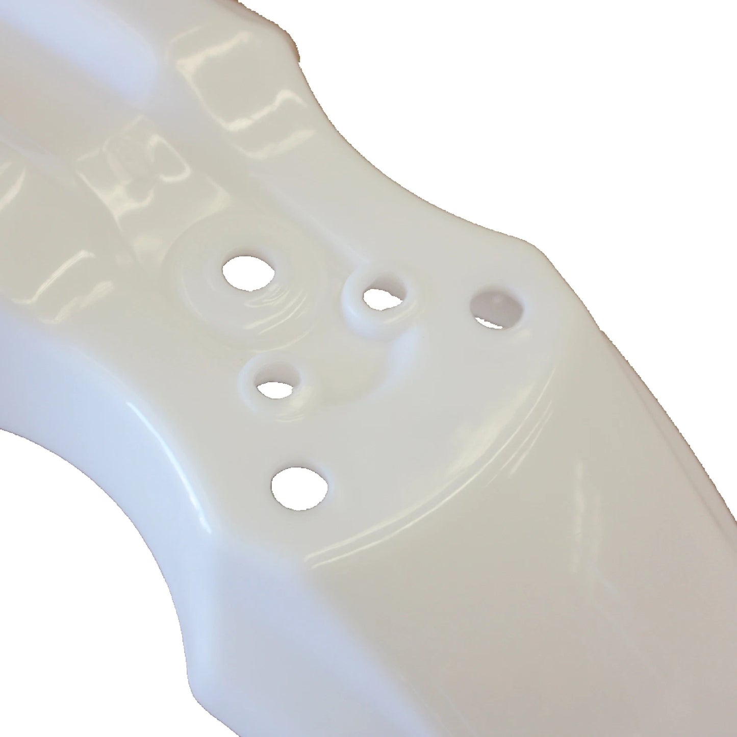 White Plastic Front Wheel Mud Guard Fender for CRF50 PIT PRO Trail Bike