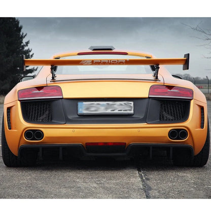 Real Carbon Fiber Roof Air Outlet Vent Pats Shell Trim fit For Audi R8 2008-2014