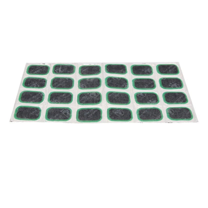 48pcs Green Tyre Puncture Patches 35x24mm for Motorcycle